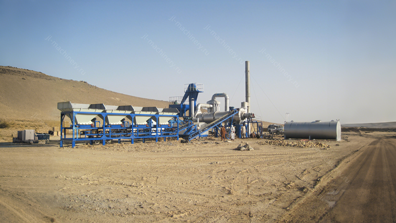 阿尔及利亚地区使用每小时200吨轮胎移动破碎站石料生产线